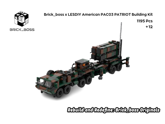 LESDIY NATO PAC03 PATRIOT Rocket Launcher