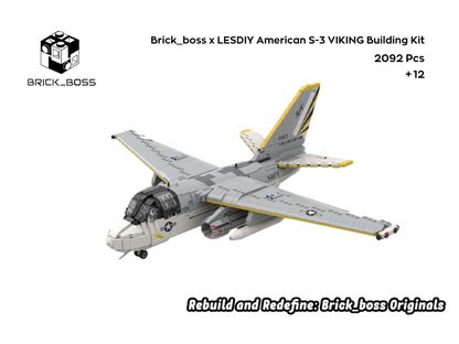 LESDIY American S-3 VIKING Aircraft Building Kit