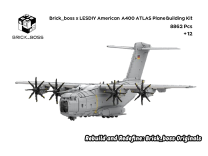 LESDIY American A400M ATLTAS Aircraft Building Kit