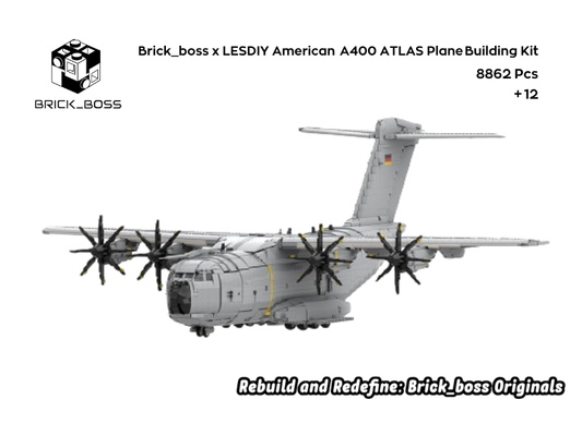 LESDIY American A400M ATLTAS Aircraft Building Kit