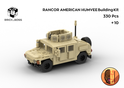 Brick_boss American HUMVEE (playset)