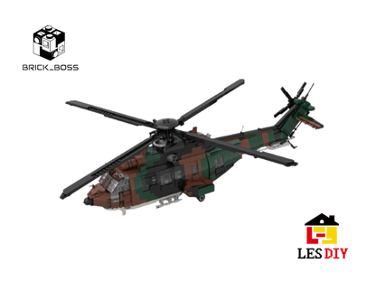 LESDIY NATO AS-532 Helicopter Building Kit
