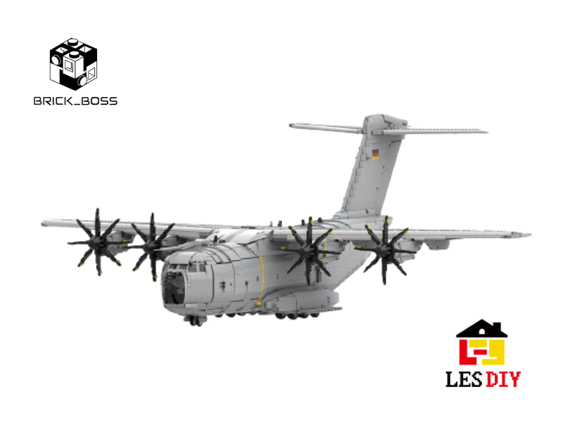 LESDIY American A400M ATLTAS Aircraft Building Kit
