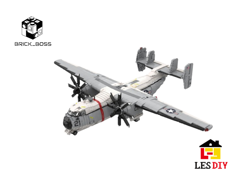 LESDIY American C-2 GREYHOUND Aircraft Building Kit