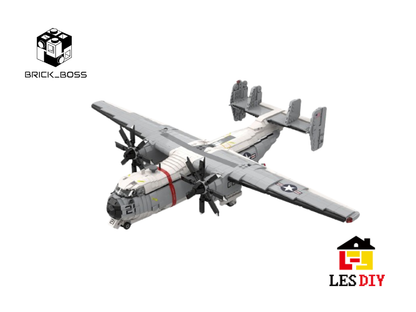 LESDIY American C-2 GREYHOUND Aircraft Building Kit