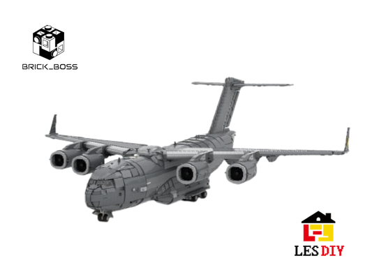 LESDIY American C-17 GLOBEMASTER III Aircraft Building Kit