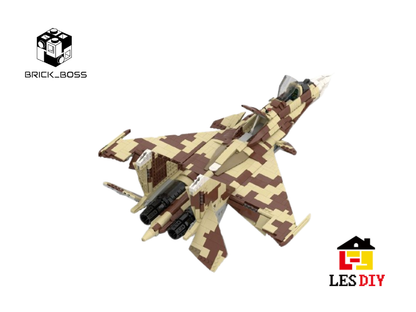 LESDIY Rusian SU-37 TERMINATOR Aircraft Building Kit