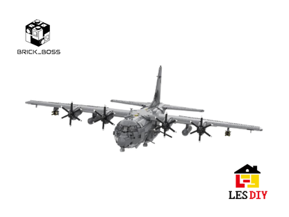 LESDIY American AC-130J GHOSTRIDER Gunship Building Kit