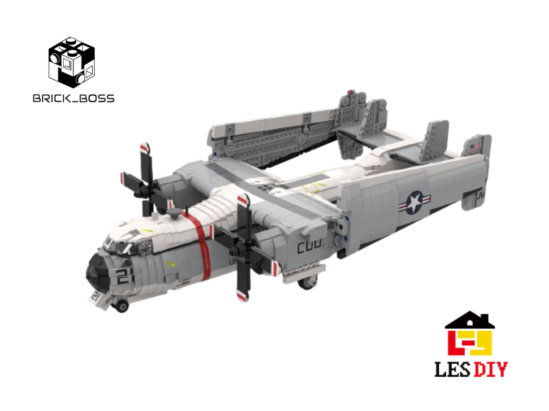 LESDIY American C-2 GREYHOUND Aircraft Building Kit