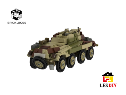 LESDIY German Sd.Kfz. 234/3 Tank Building Kit