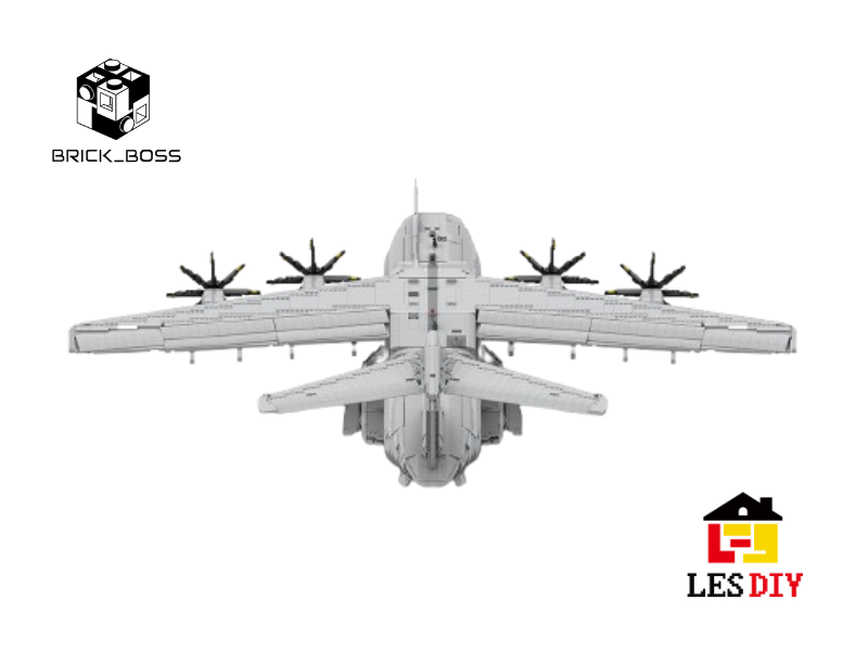 LESDIY American A400M ATLTAS Aircraft Building Kit