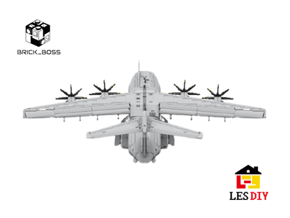 LESDIY American A400M ATLTAS Aircraft Building Kit