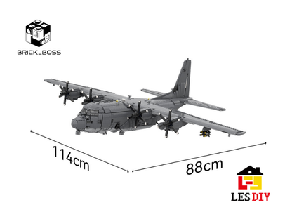 LESDIY American AC-130J GHOSTRIDER Gunship Building Kit