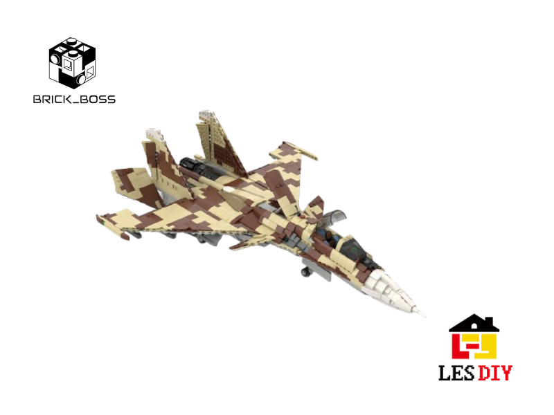 LESDIY Rusian SU-37 TERMINATOR Aircraft Building Kit