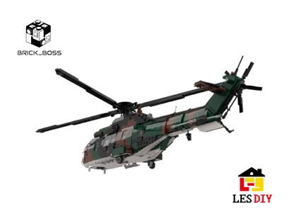 LESDIY NATO AS-532 Helicopter Building Kit