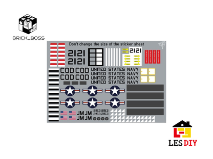 LESDIY American C-2 GREYHOUND Aircraft Building Kit