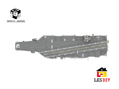 LESDIY American CVN-78 GERALD R. FORD Aircraft Carrier 1:300 Building Kit