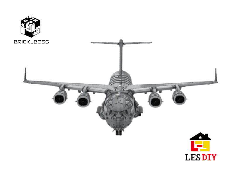 LESDIY American C-17 GLOBEMASTER III Aircraft Building Kit