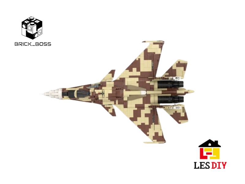 LESDIY Rusian SU-37 TERMINATOR Aircraft Building Kit