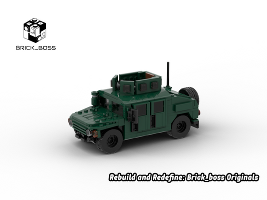 Brick_boss American HUMVEE (playset) II