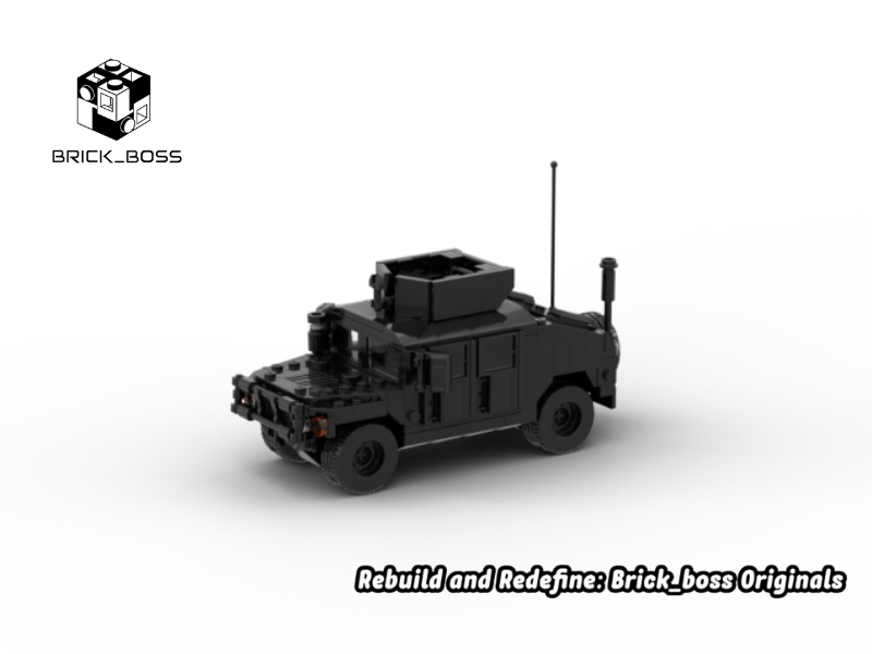 Brick_boss Black Ops HUMVEE 1