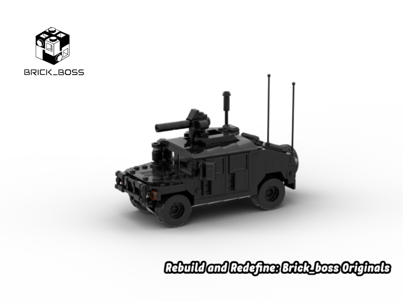 Brick_boss Black Ops HUMVEE 3