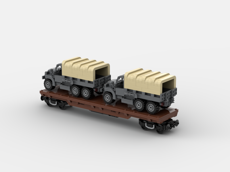 Brick_boss American CARGO Wagon 2