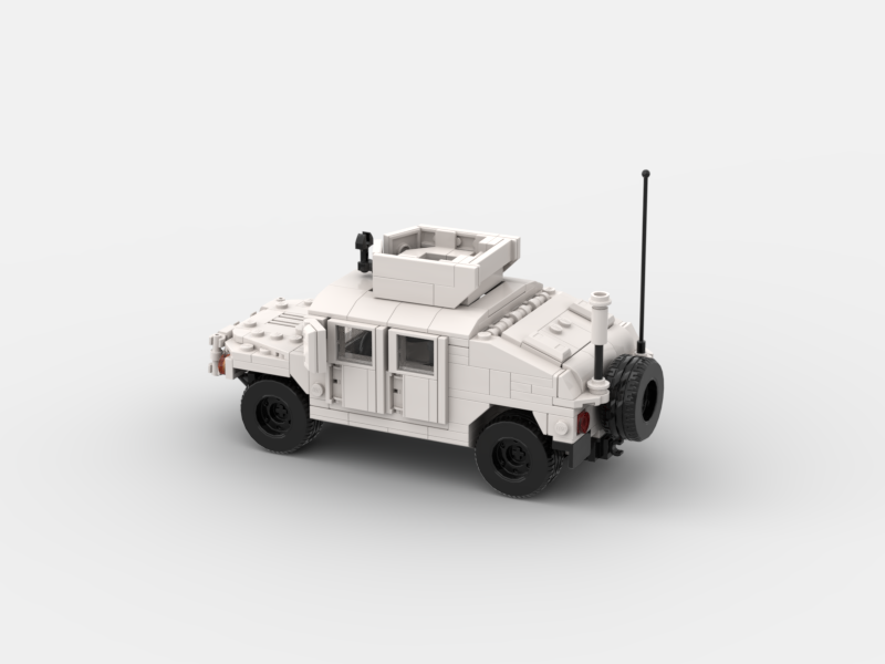 Brick_boss Artic HUMVEE 1