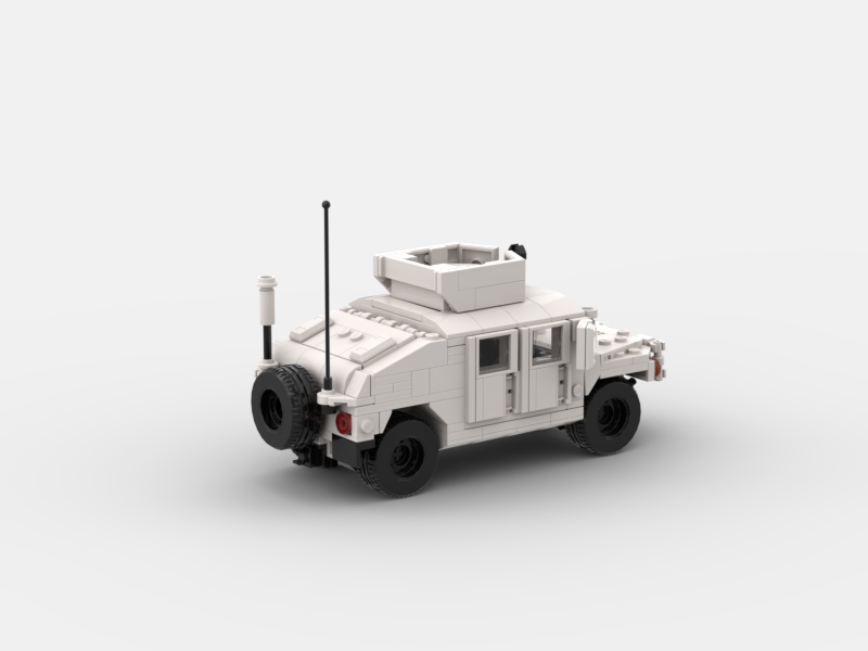 Brick_boss Artic HUMVEE 1