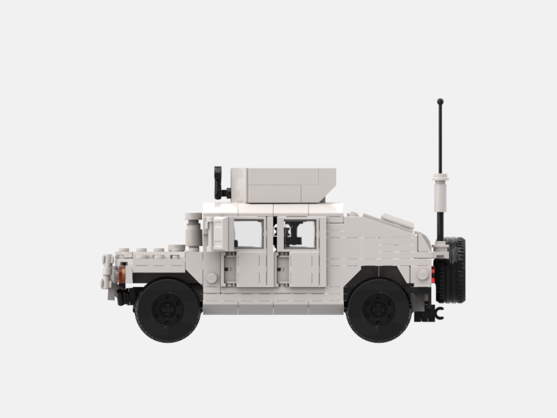 Brick_boss Artic HUMVEE 1