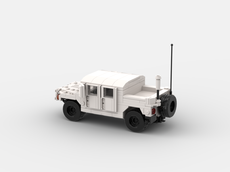 Brick_boss Artic HUMVEE 6