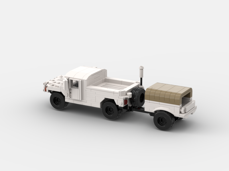 Brick_boss Artic HUMVEE 9