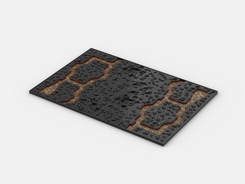 Brick_boss BLACK TRENCH Battlefield ABA