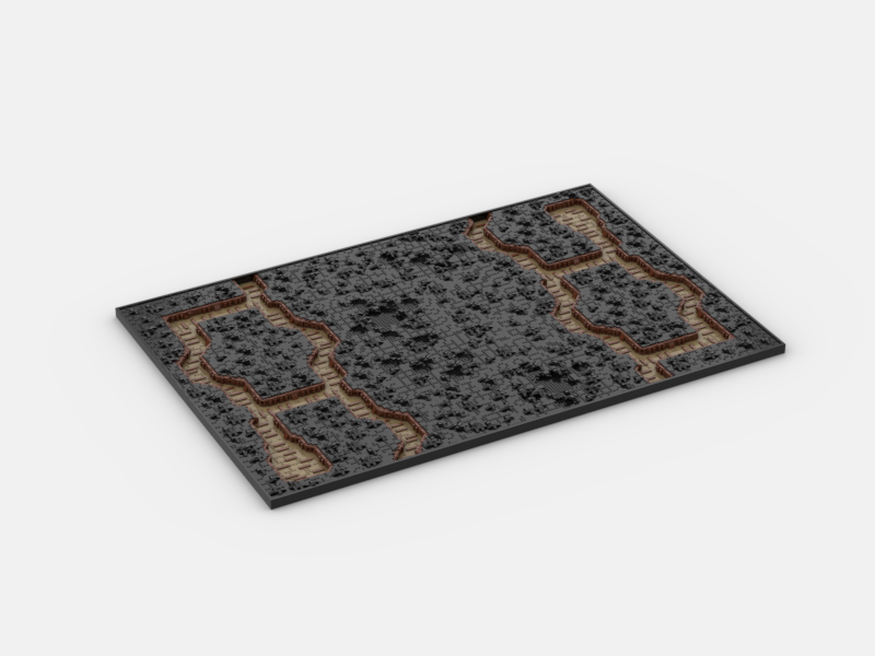 Brick_boss BLACK TRENCH Battlefield ABA