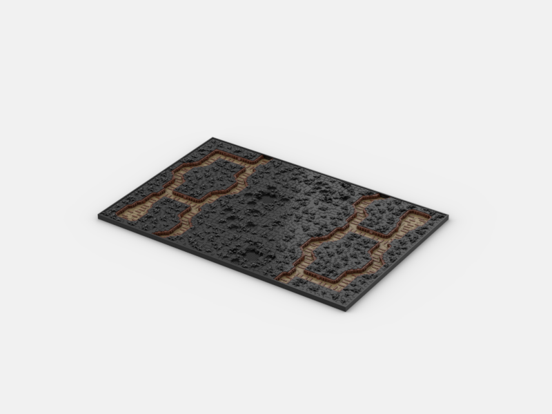 Brick_boss BLACK TRENCH Battlefield ABA