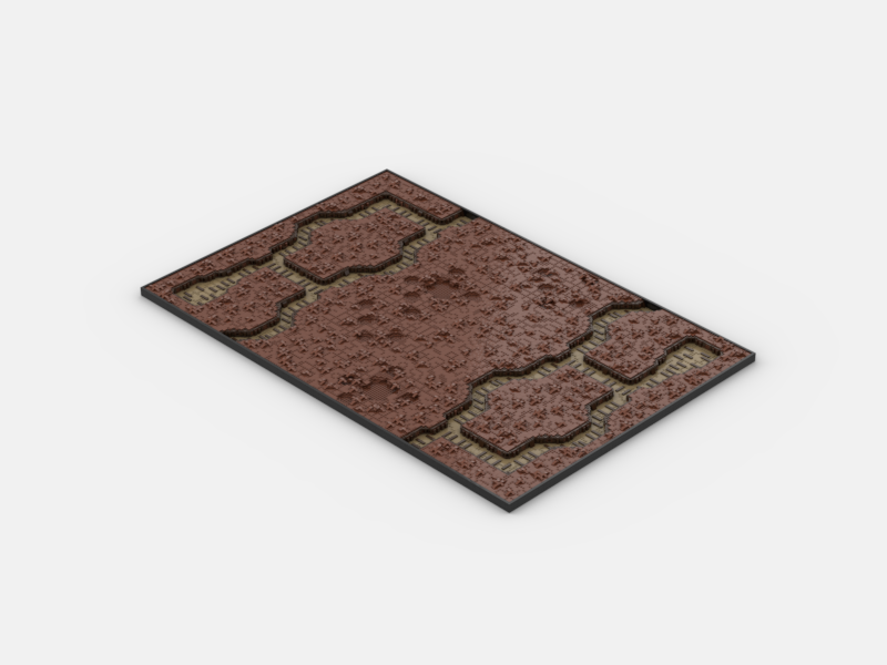 Brick_boss BROWN TRENCH Battlefield ABA