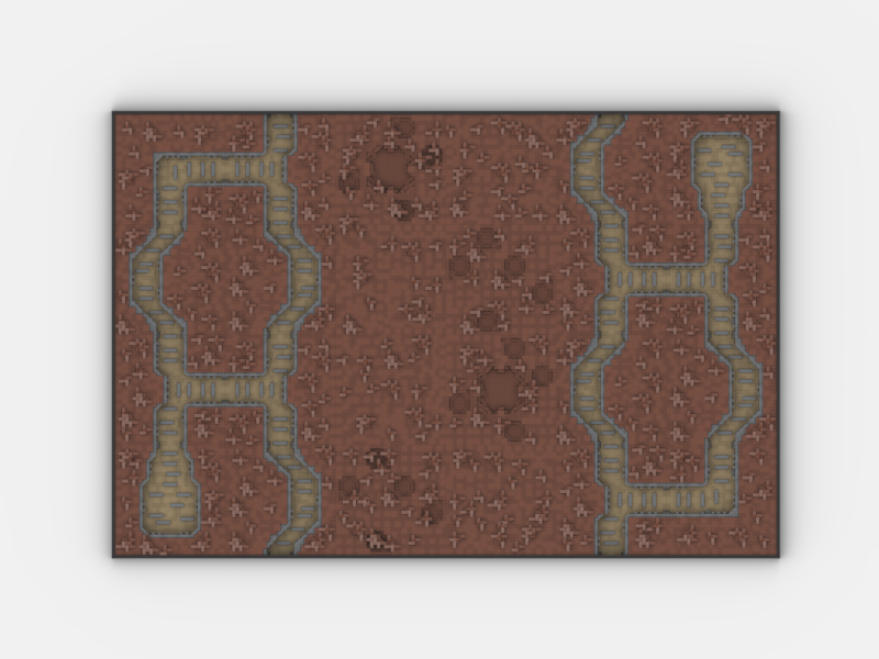 Brick_boss BROWN TRENCH Battlefield CBC