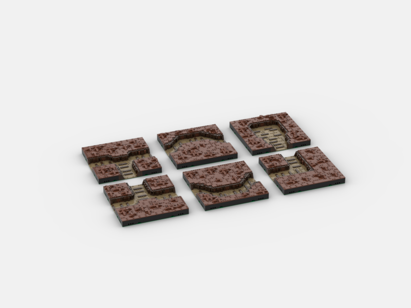 Brick_boss BROWN TRENCH MILS A