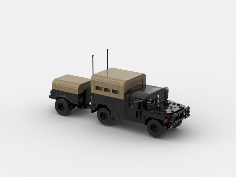 Brick_boss Black Ops HUMVEE 12