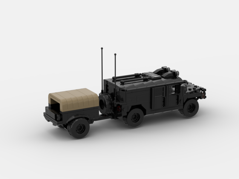 Brick_boss Black Ops HUMVEE 7