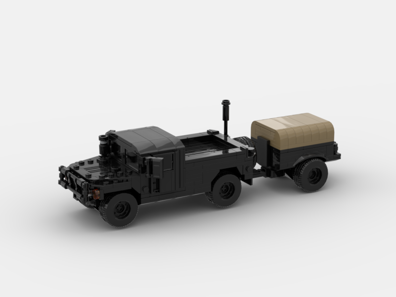 Brick_boss Black Ops HUMVEE 9