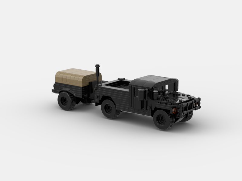 Brick_boss Black Ops HUMVEE 9