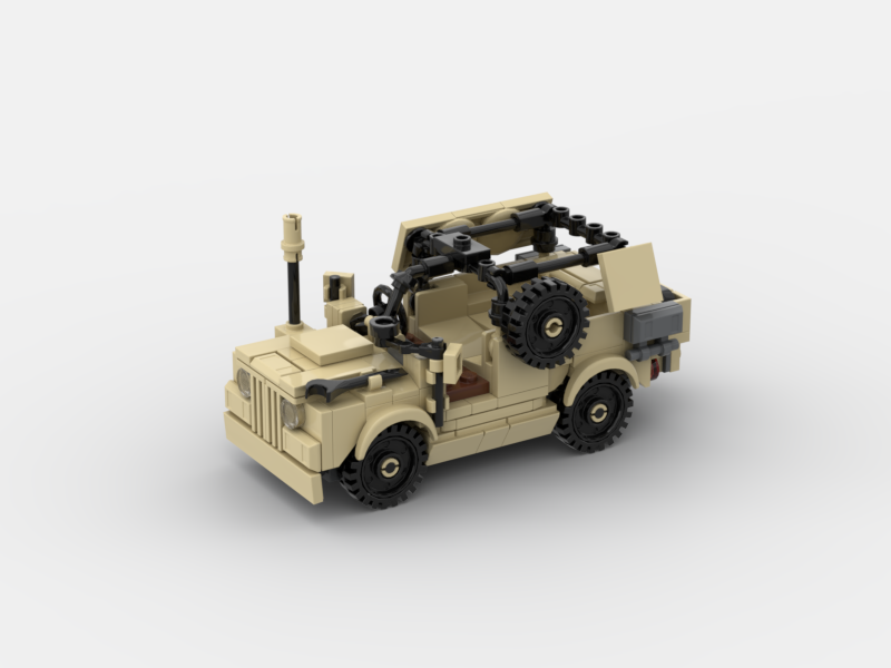 Brick_boss British SAS LAND ROVER WMIK