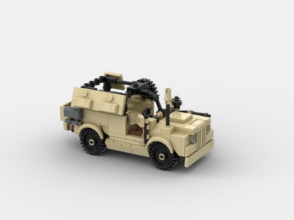 Brick_boss British SAS LAND ROVER WMIK