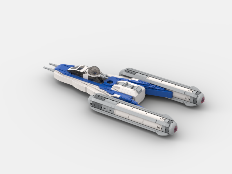 Brick_boss Clone BTL-B Y-WING Bomber (REX)
