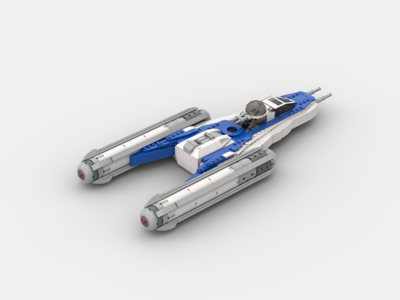 Brick_boss Clone BTL-B Y-WING Bomber (REX)