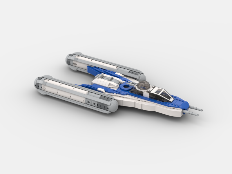 Brick_boss Clone BTL-B Y-WING Bomber (REX)