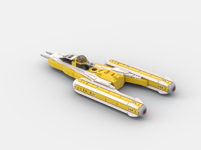 Brick_boss Clone BTL-B Y-WING Bomber (ANAKIN)