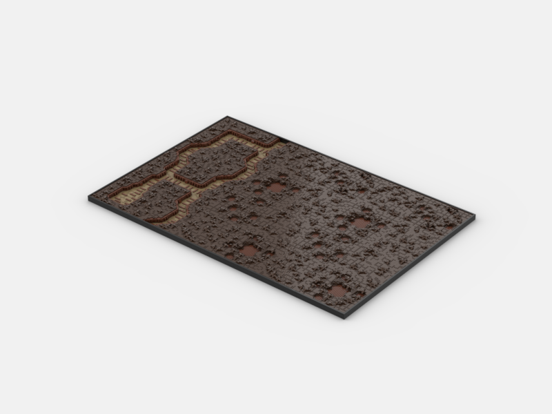 Brick_boss DARK BROWN TRENCH Battlefield BBA