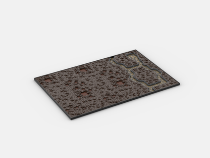 Brick_boss DARK BROWN TRENCH Battlefield BBC